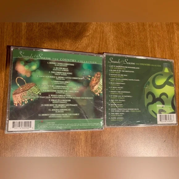 Sounds Of The Season Country Collection 2003 Christmas 2 CDs - New in plastic - Picture 8 of 8